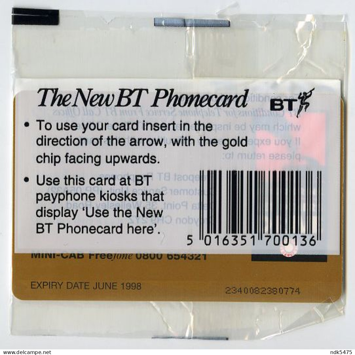 BT PHONECARD : CHRISTMAS : £2 - BT Werbezwecke