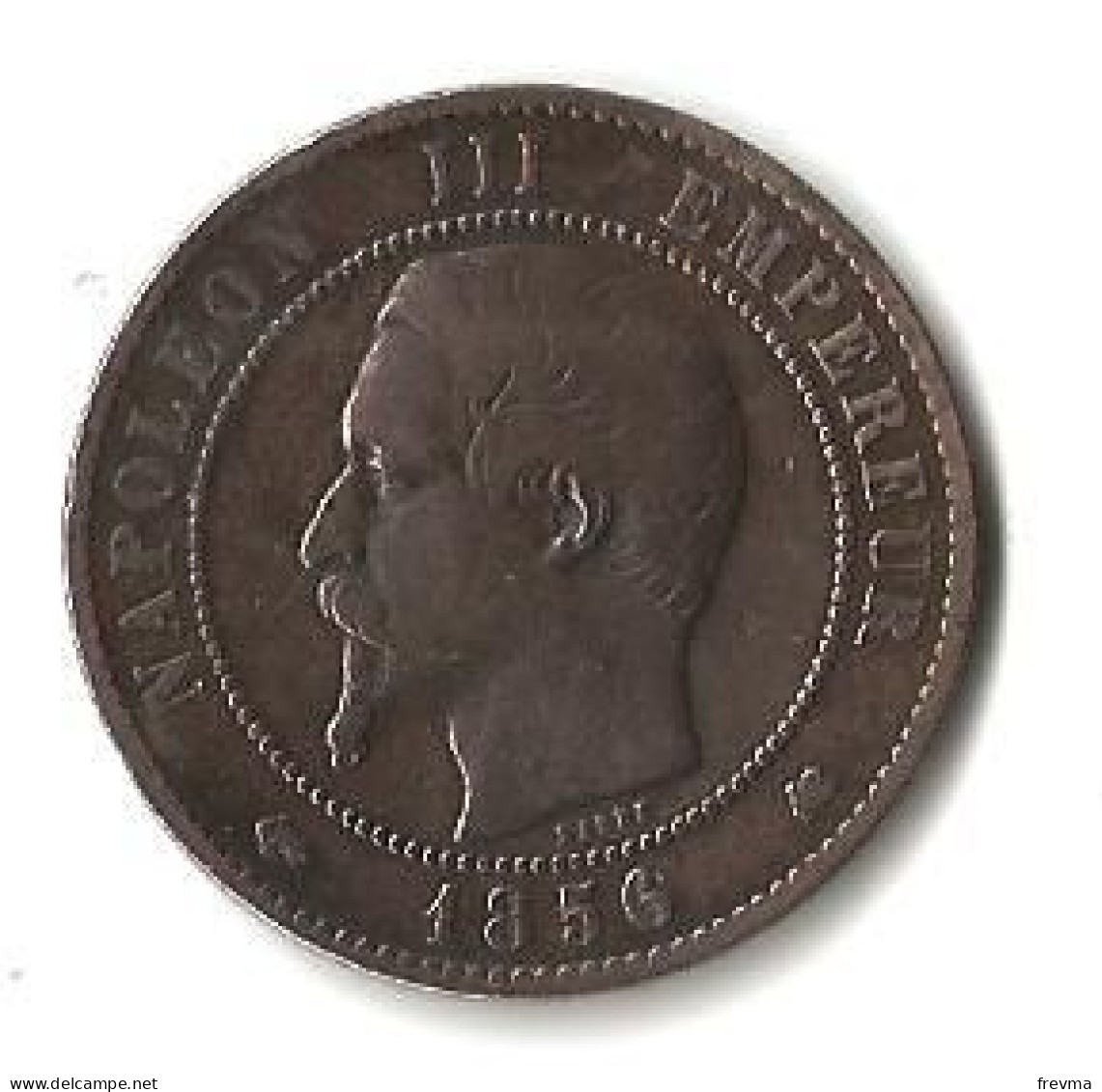 Napoleon III Empereur Des Francais 1856 Dix Centimes Lettre K - 10 Centimes