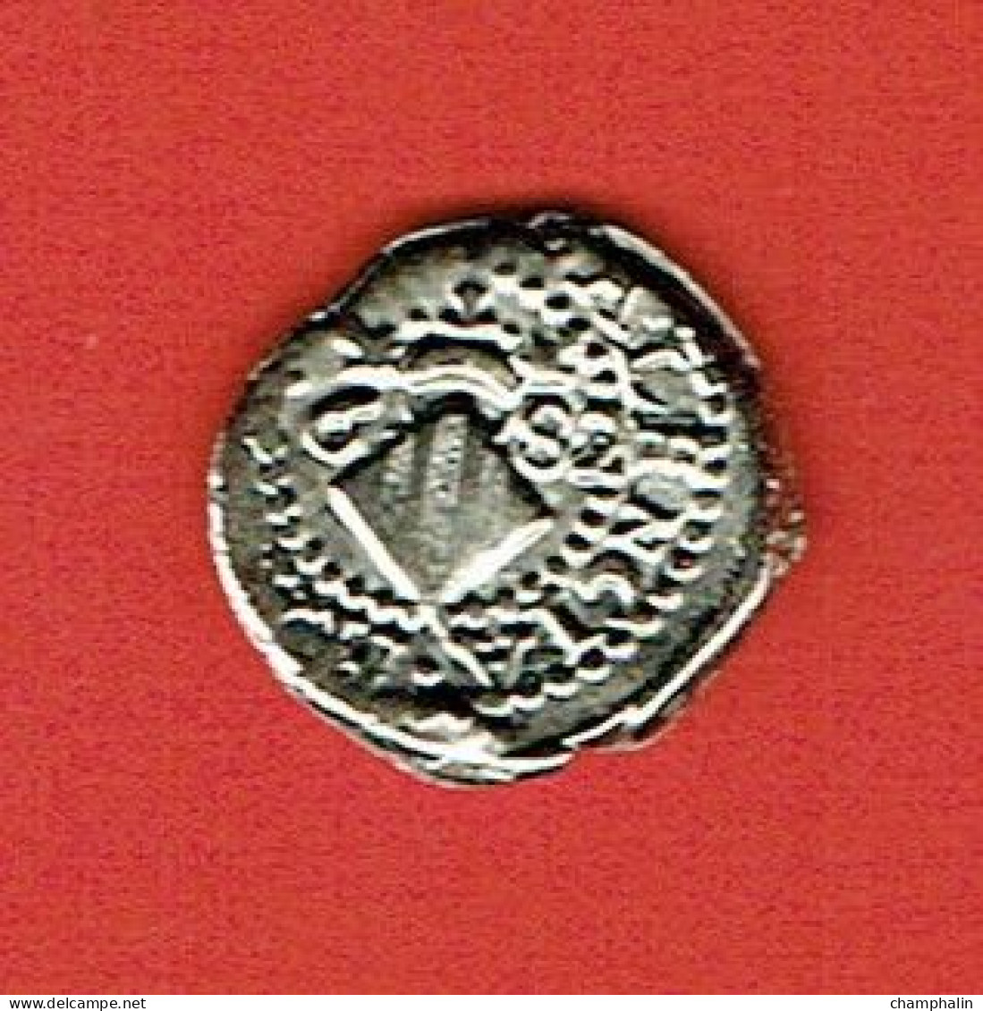 Espagne - Reproduction Monnaie - 1/2 Real Plata - Valencia 1682 - Charles II L'Ensorcelé (1665-1700) - Münzen Der Provinzen