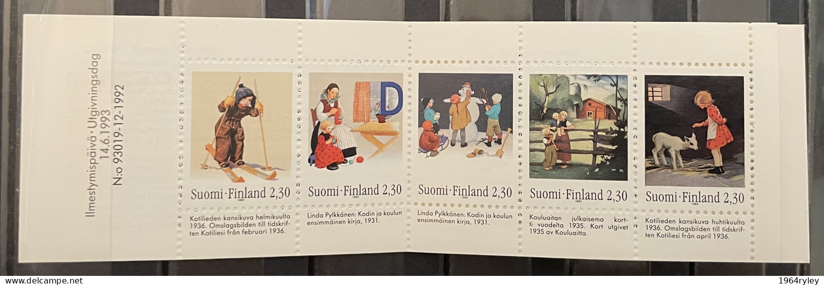 FINLAND  - MNH** - 1993- # BOOKLET # NH 34 - Carnets