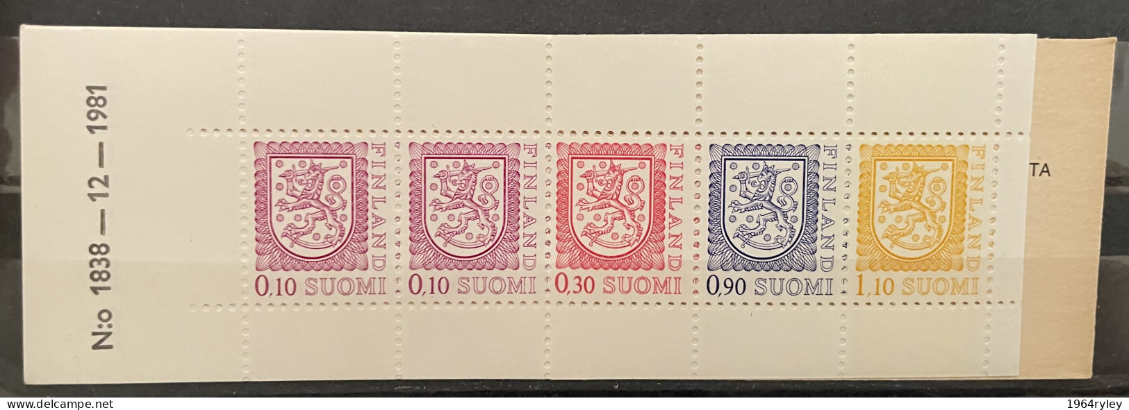 FINLAND  - MNH** - 1979-1984 - # BOOKLET # MH 12 - Booklets