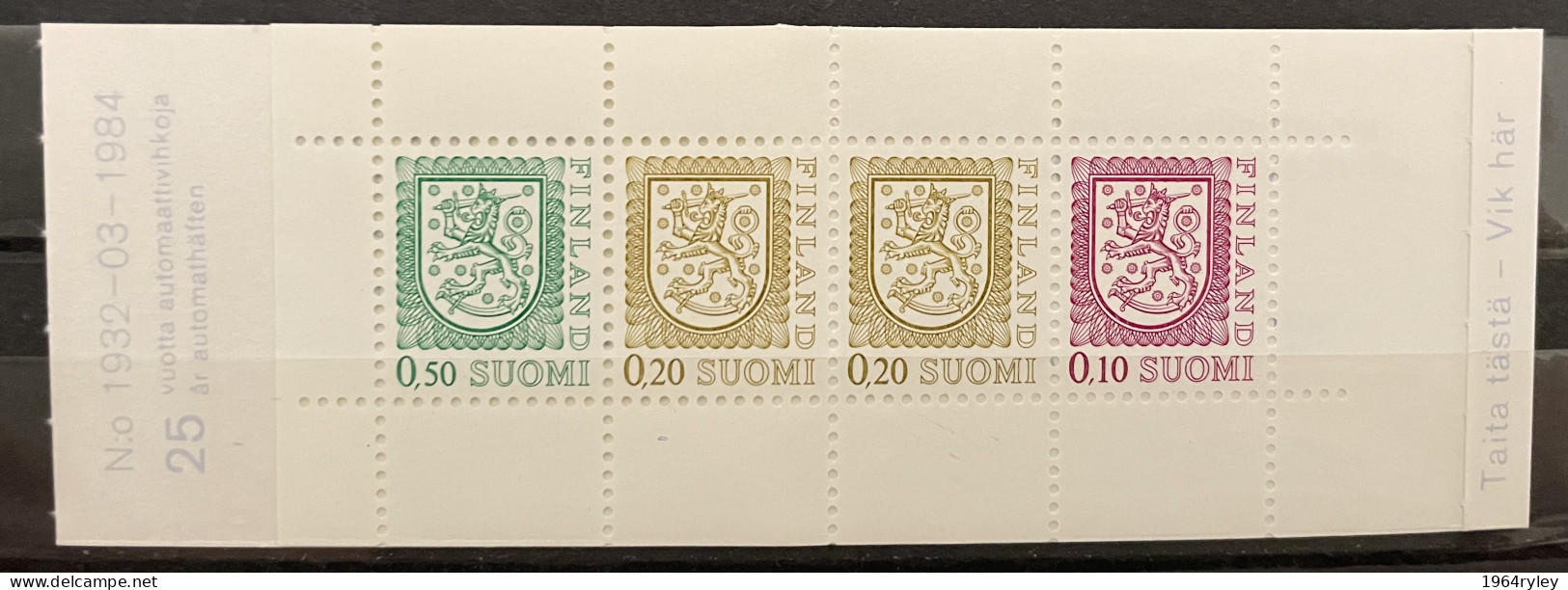 FINLAND  - MNH** - 1984 - # BOOKLET # MH 14 - Carnets