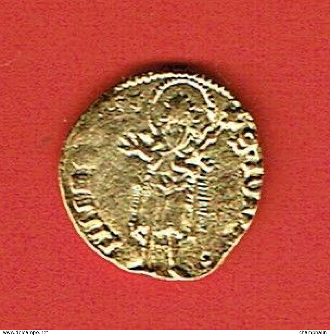 Espagne - Reproduction Monnaie - Medio Florin Oro - Valencia - Jean II D'Aragon Le Grand (1458-1479) - Monnaies Provinciales