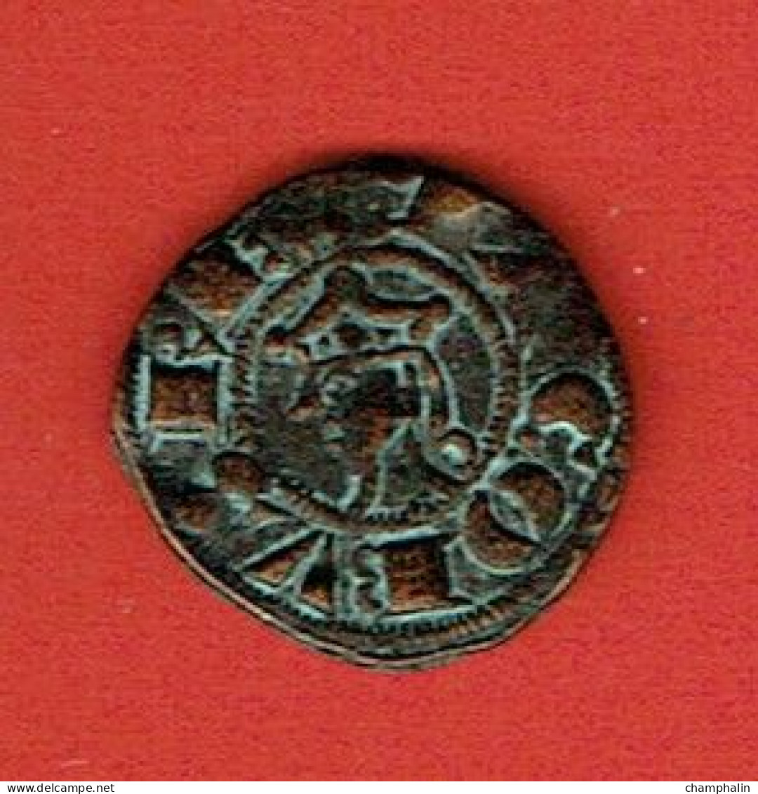 Espagne - Reproduction Monnaie - Dinero Vellon - Valencia - Jacques Ier Le Conquérant (1213-1276) - Monete Provinciali