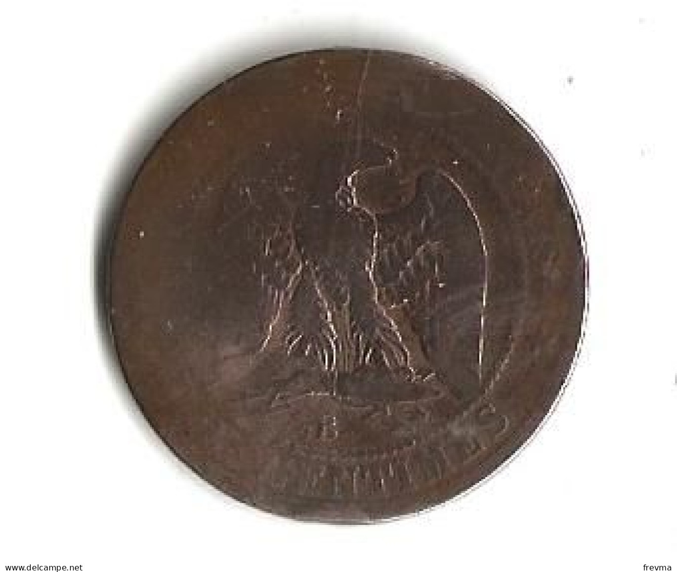 Napoleon III Empereur Des Francais 1855 Dix Centimes Lettre B - 10 Centimes