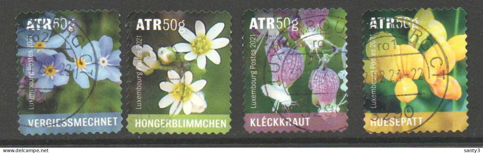 Luxemburg 2021 Yv 2226-29 Reeks, Mooi  Gestempeld - Used Stamps