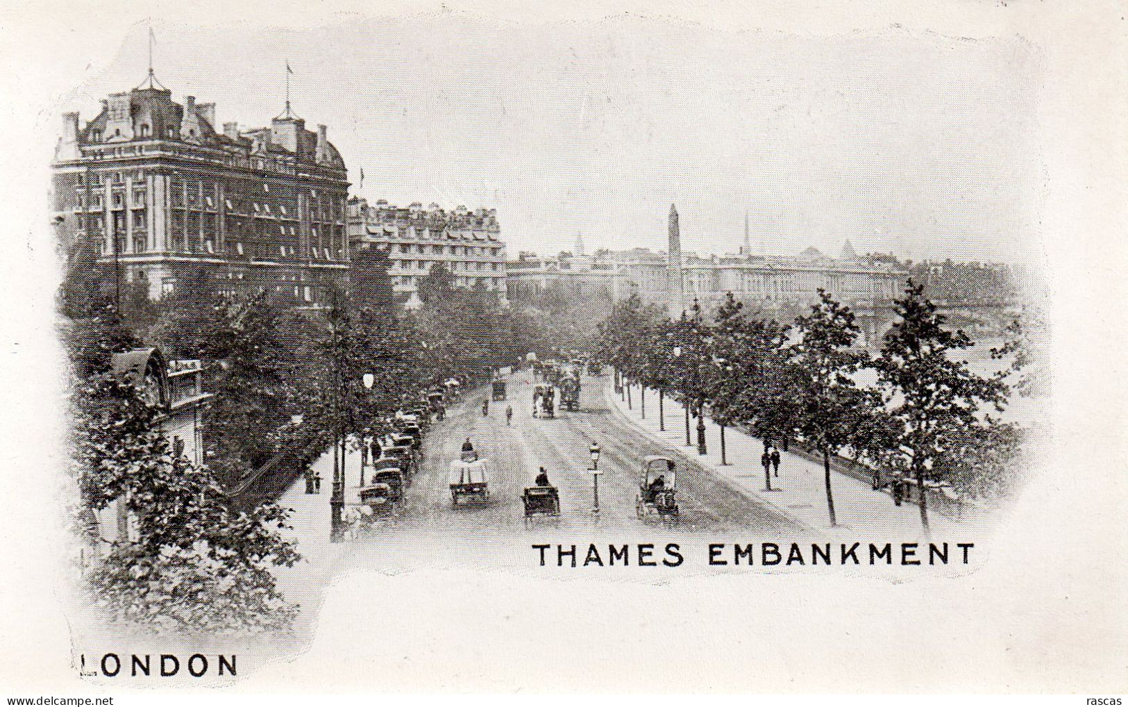 CPA - ANGLETERRE - LONDRES - LONDON - THAMES EMBANKMENT - River Thames