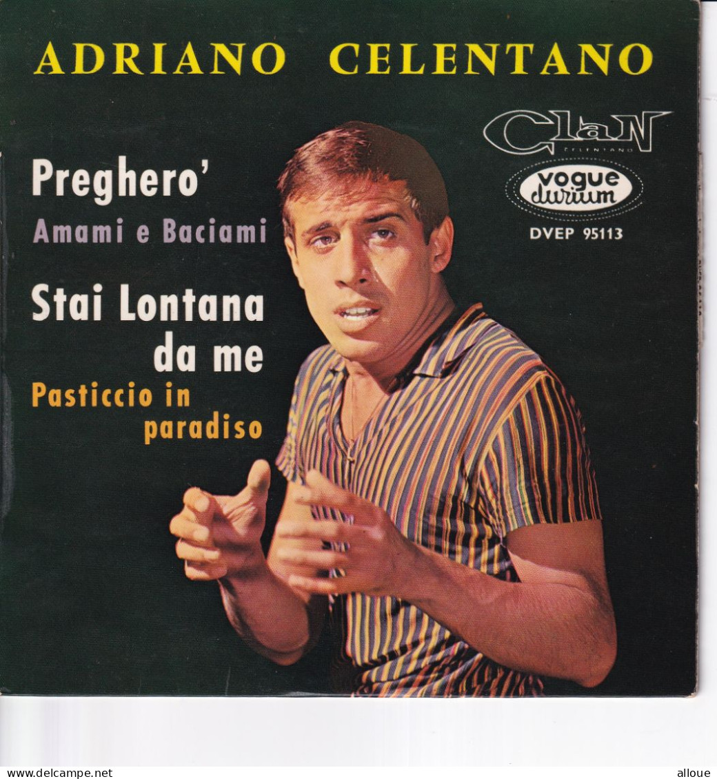 ADRIANO CELENTANO - FR EP - PREGHERO' (STAND BY ME) + 3 - Other - Spanish Music