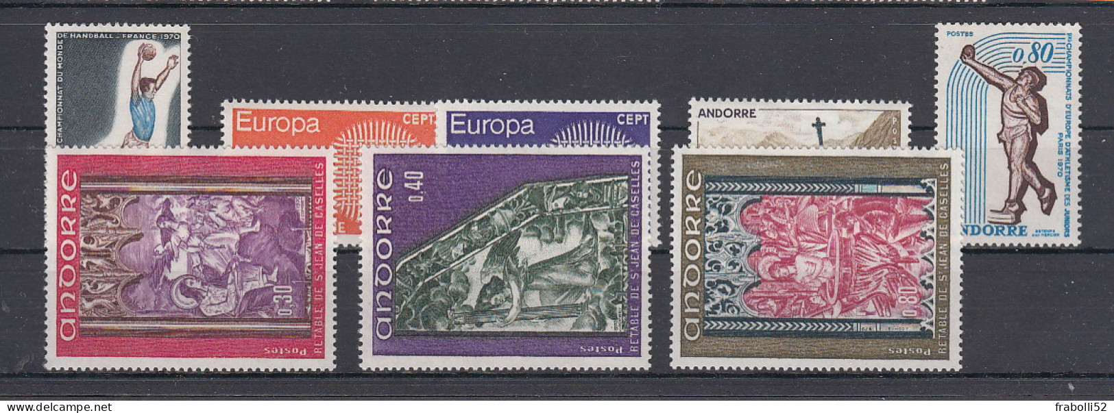 Andorra Francese Nuovi:  1970  Annata Completa  ** - Annate Complete