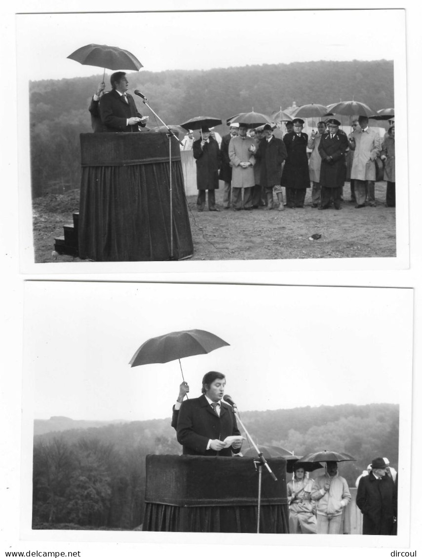 52531  Flemalle  Haute  Inauguration  Tronçon Autoroute  ,6  Photos  1980 - Flémalle