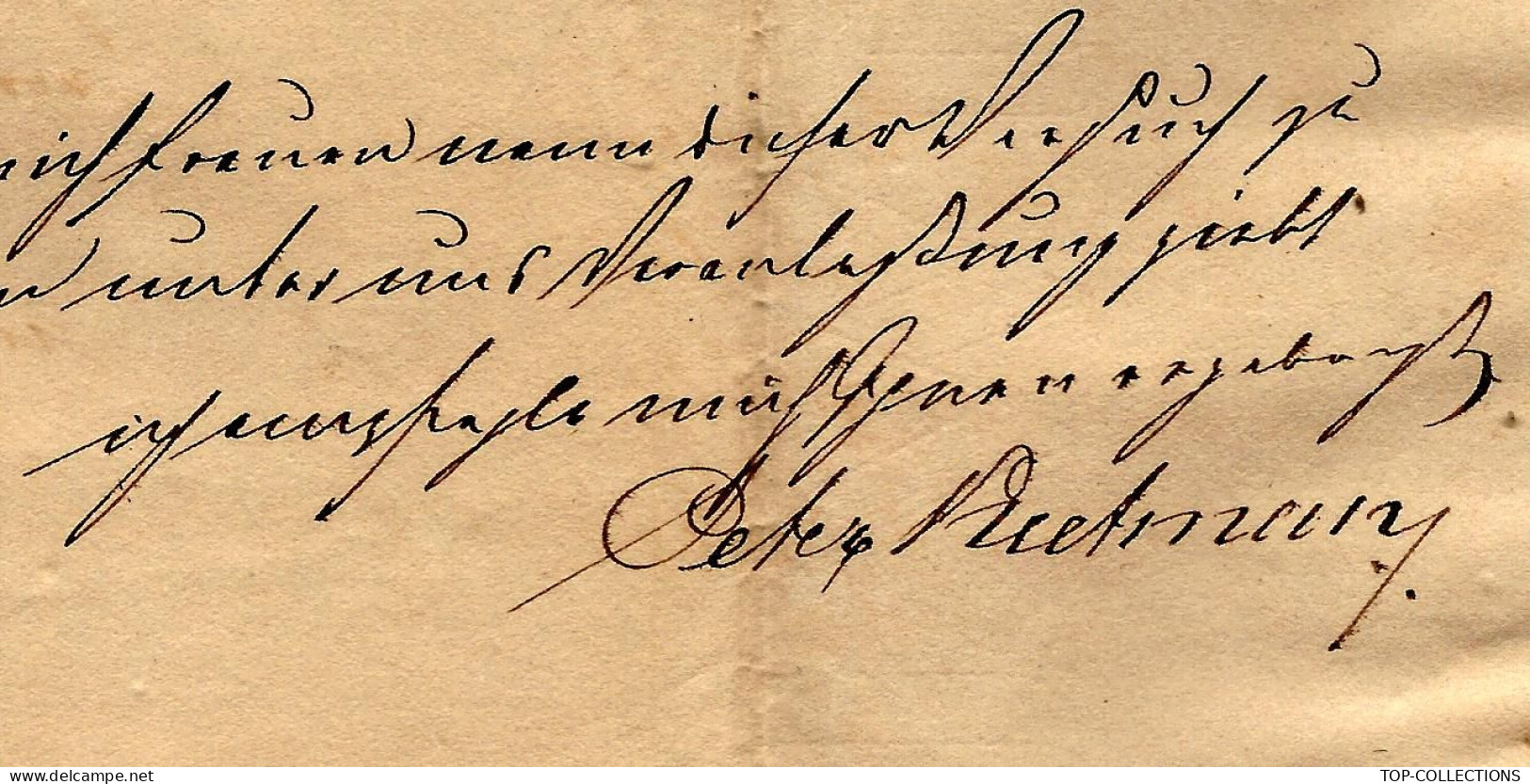 1824 LAC De Hamburg Hambourg Allemagne Pour Clossmann Négociants En  Vins Bordeaux V.SCANS - Precursores