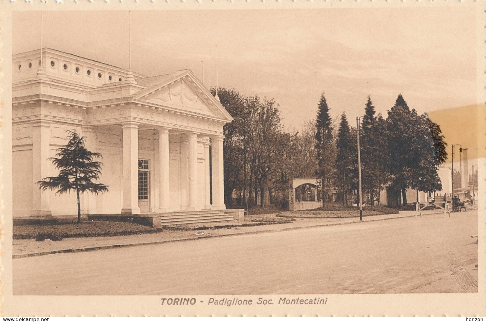 2f.558  TORINO - Esposizione 1928 - Padiglione Soc. Montecatini - Exposiciones