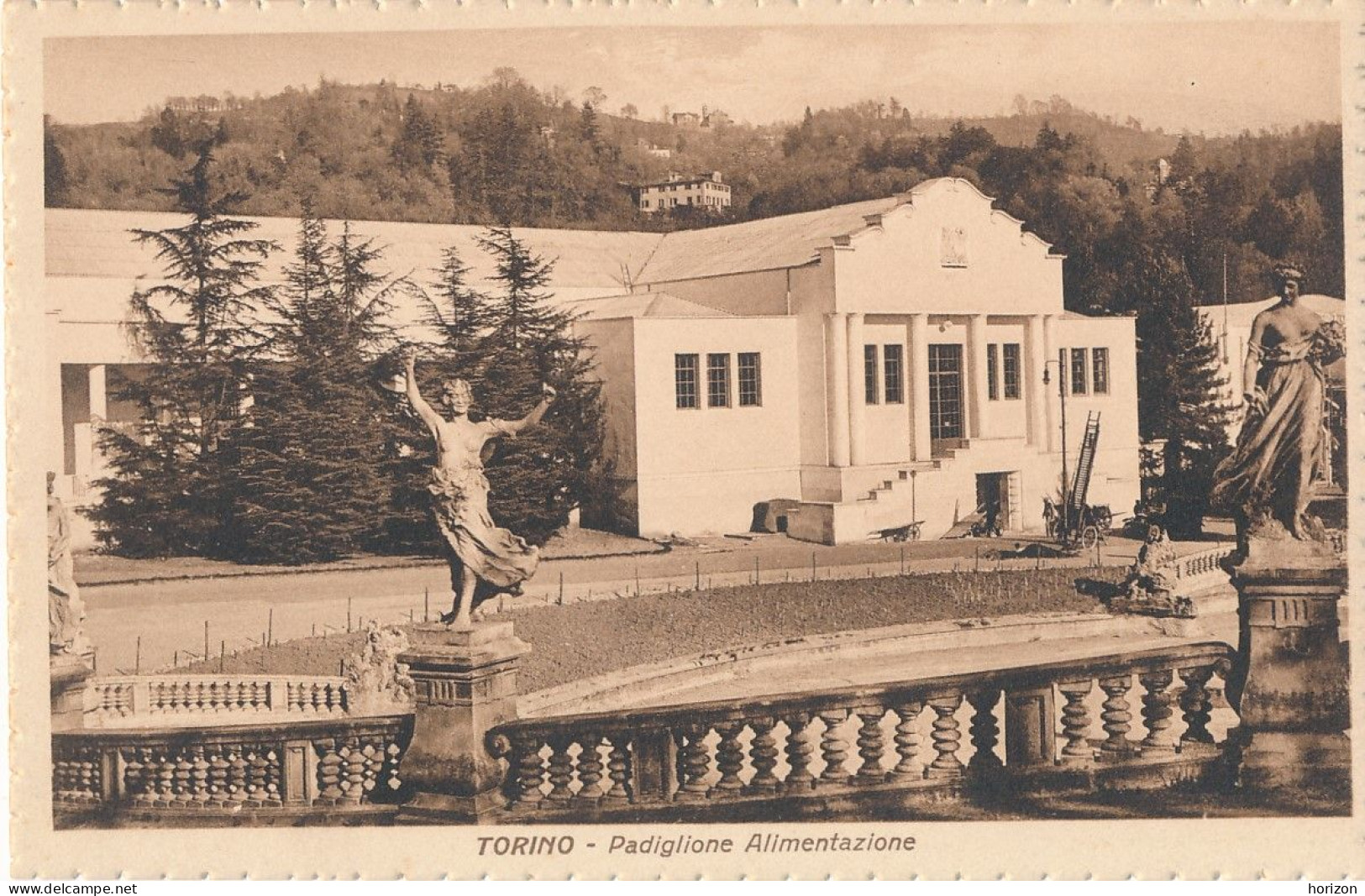 2f.559  TORINO - Esposizione 1928 - Padiglione Alimentazione - Exposiciones