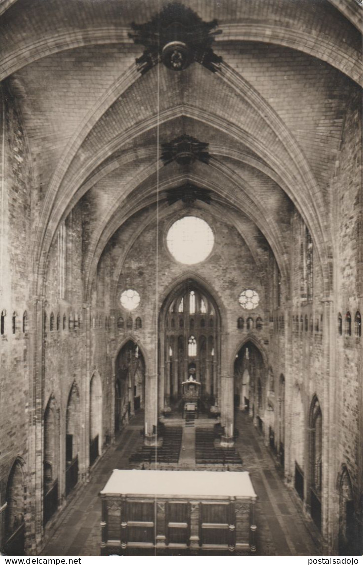 (A336) GERONA. INTERIOR DE LA CATEDRAL ... UNUSED - Gerona