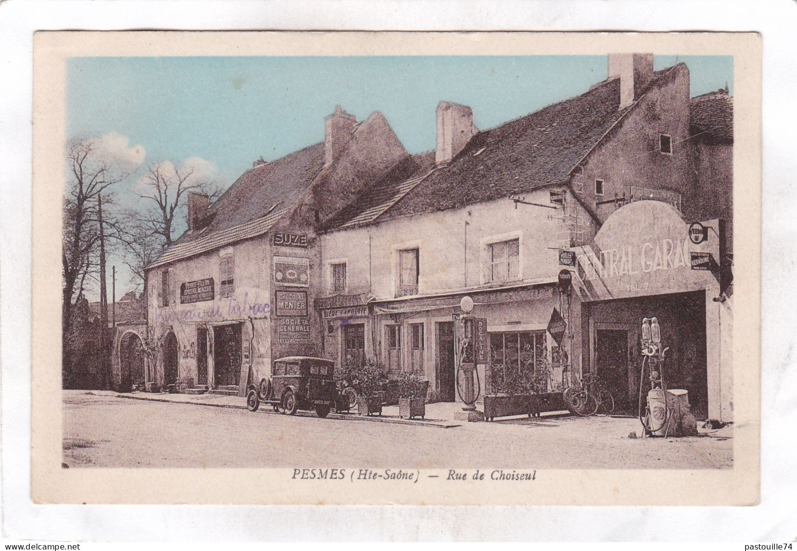 CPA :  14 X 9  -  PESMES  -  Rue  De  Choiseul - Pesmes