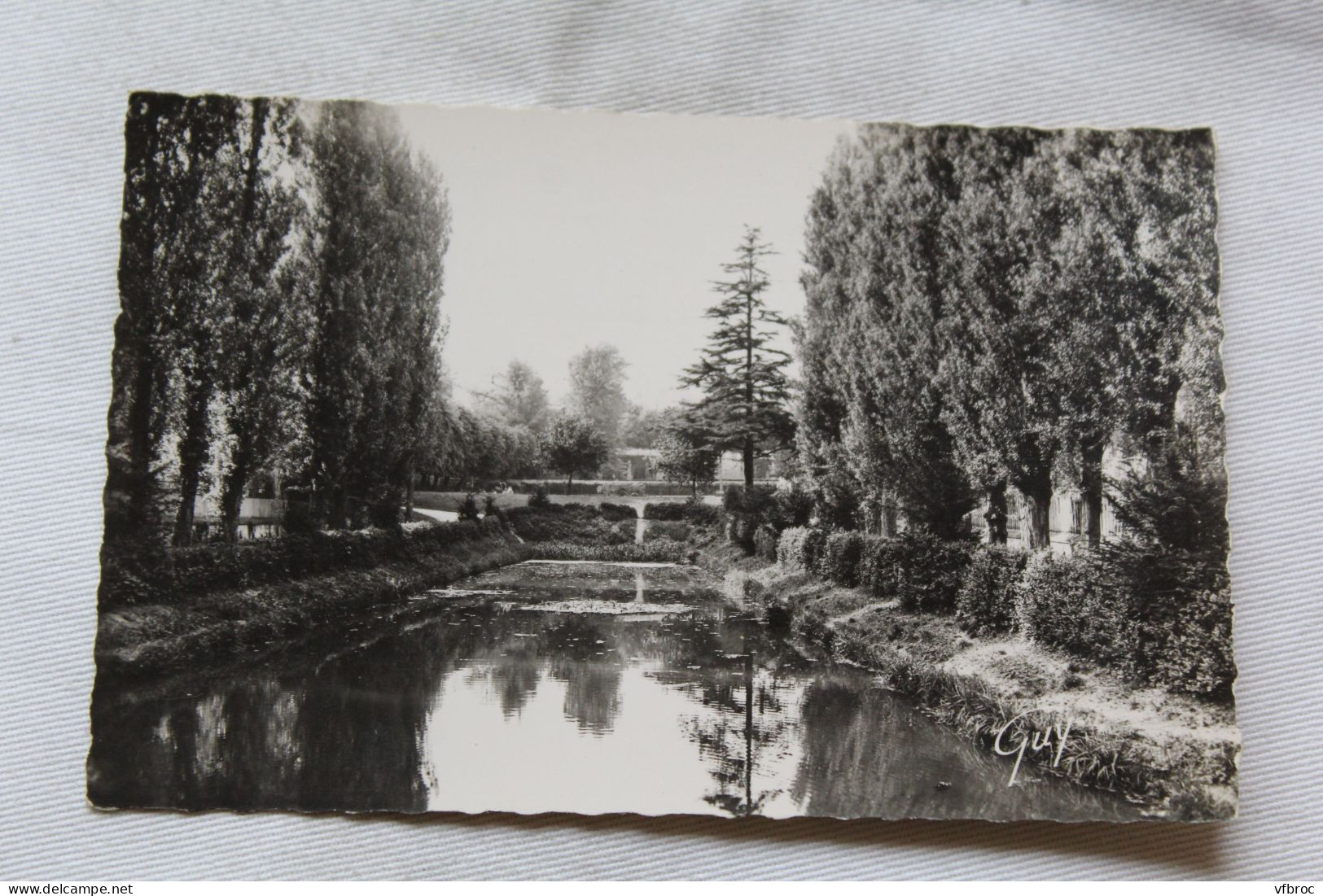 Cpsm, Carrières Sur Seine, Vue Du Parc, Yvelines 78 - Carrières-sur-Seine