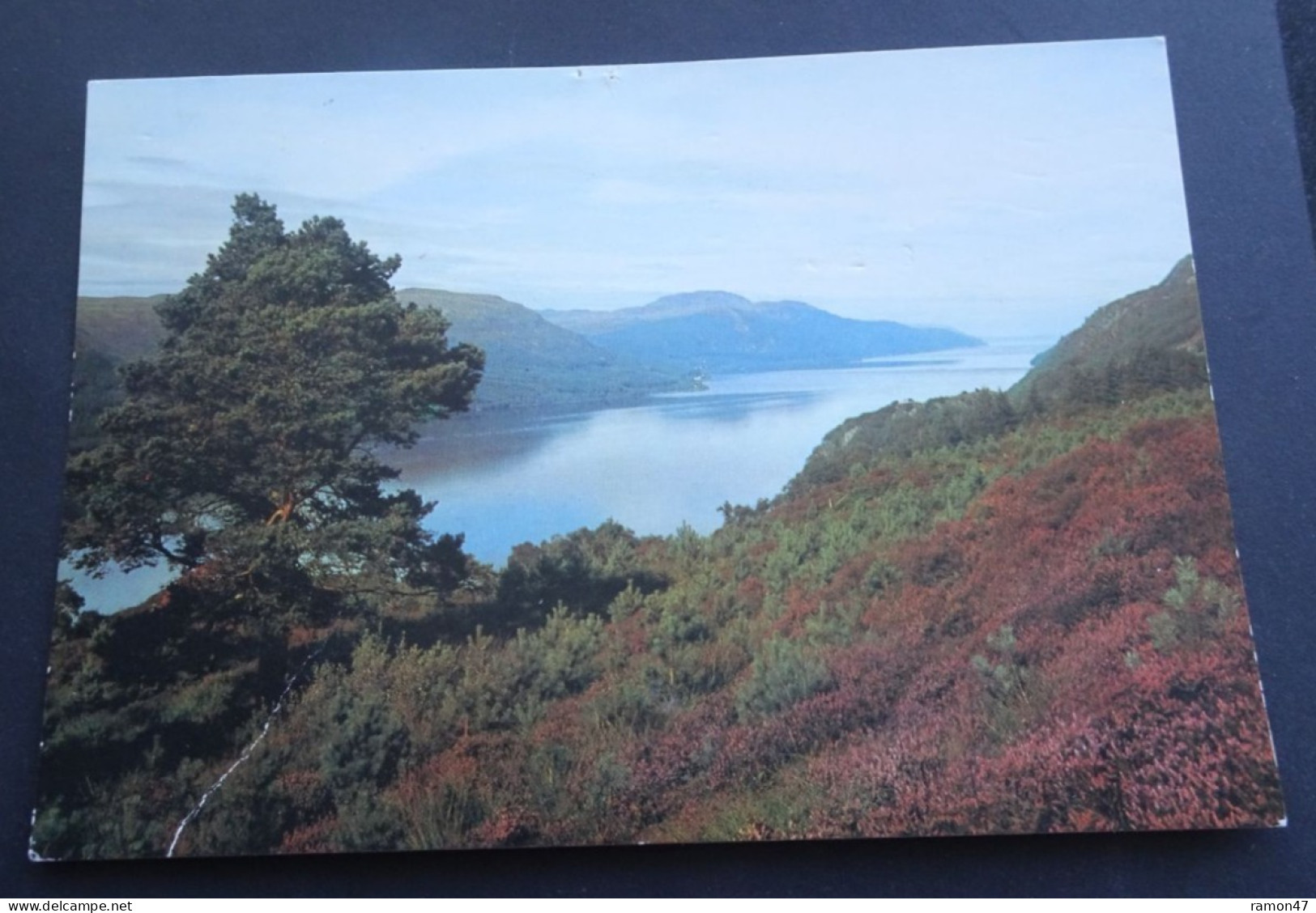 Loch Ness From The South Road Near Fort Augustus, Inverness-shire - DRG - J. Arthur Dixon - Inverness-shire