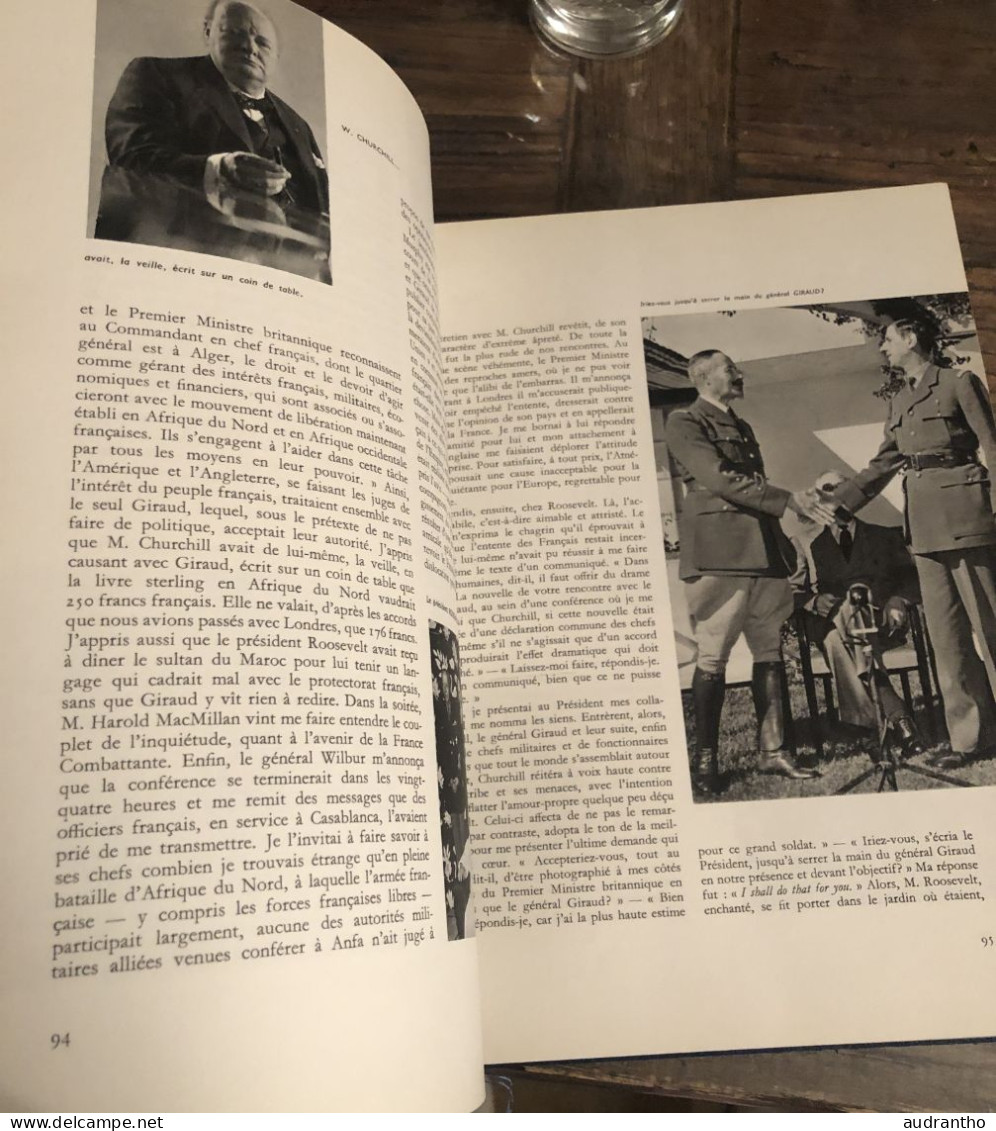 Livre De 1956 - MEMOIRES DE GUERRE Tome II L'UNITE 1942-1944- Charles De Gaulle -librairie Plon - Französisch