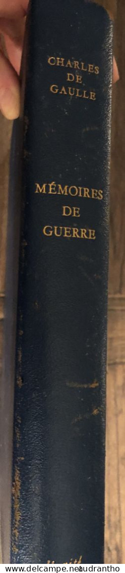 livre de 1956 - MEMOIRES DE GUERRE tome II L'UNITE 1942-1944- Charles De Gaulle -librairie Plon