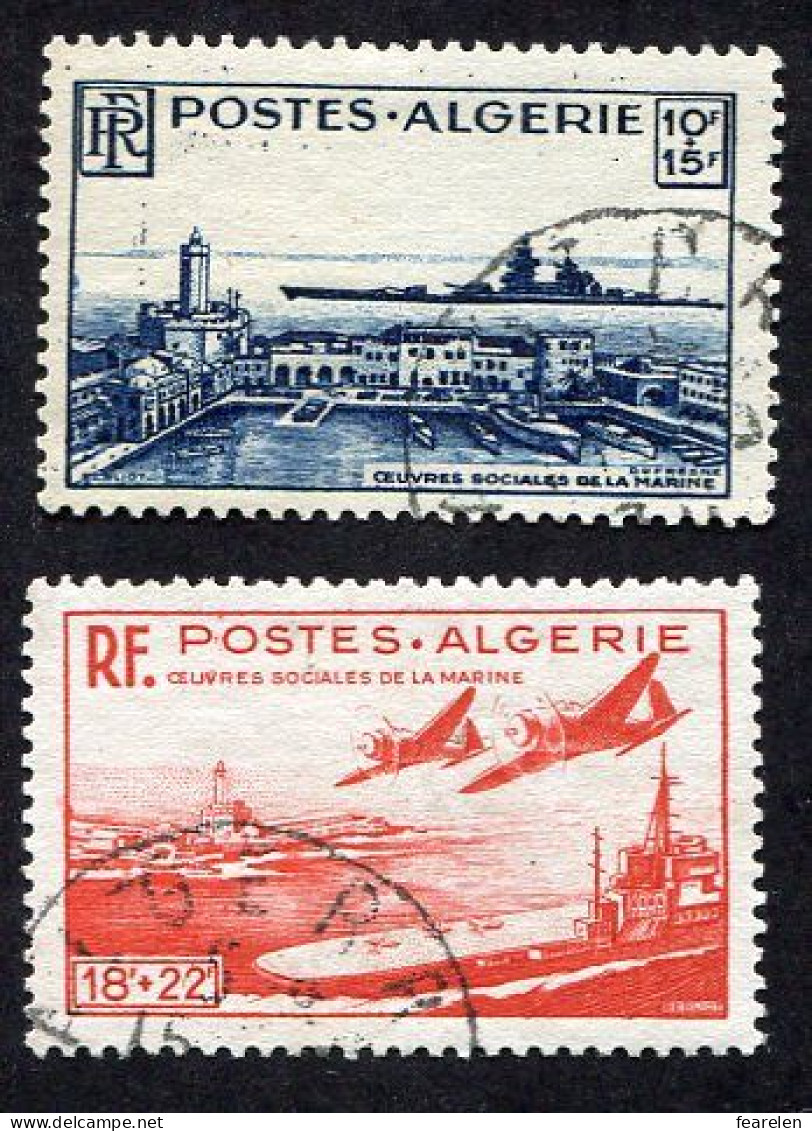 Colonie Française ; Algérie ; N°273/4, 2 Valeurs Oblitérés ; Qualité Très Beau - Used Stamps