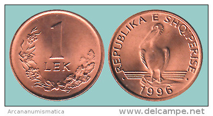 ALBANIA  1 LEK 1.996  BRONCE  KM#75  SC/UNC   T-DL-11.329 - Albanien