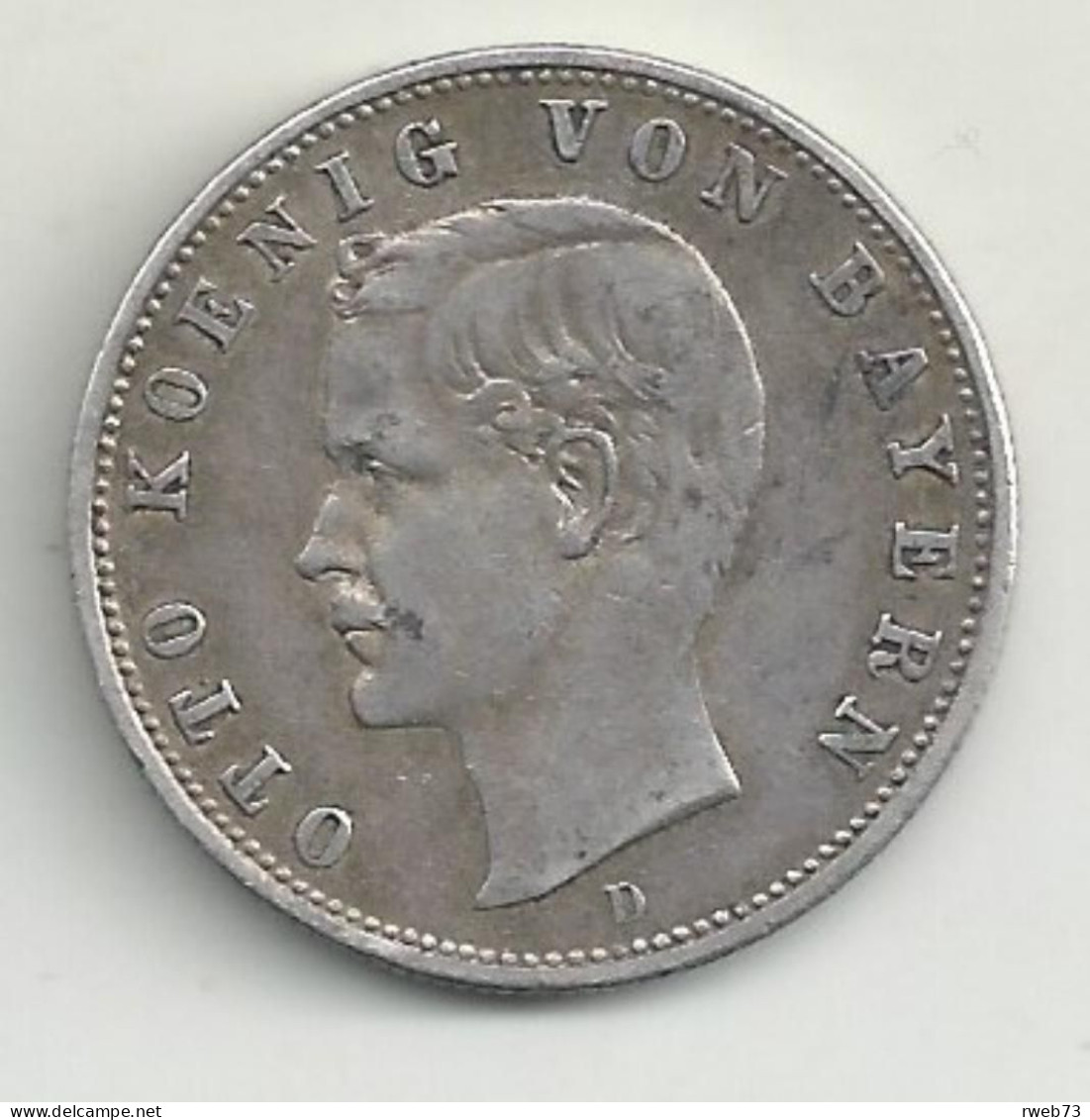 ALLEMAGNE - BAVIÈRE - 2 Marks - 1908 D - Argent - TB/TTB - 2, 3 & 5 Mark Plata