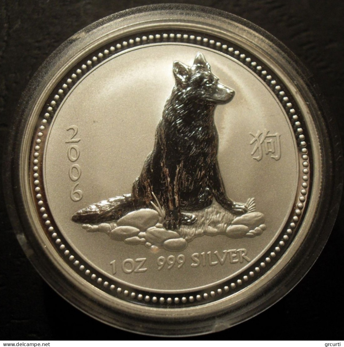 Australia - 1 Dollar 2006 - Anno Del Cane - KM# 1882 - Silver Bullions