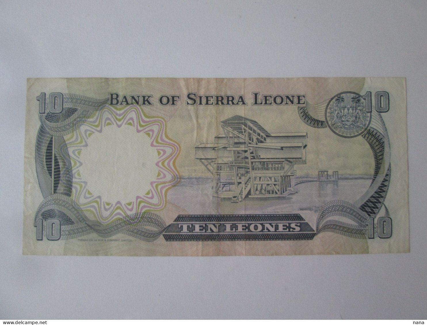 Rare! Sierra Leone 10 Leones 1984 See Pictures - Sierra Leone