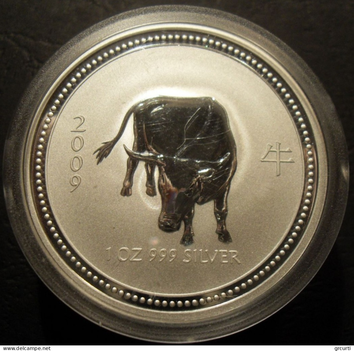 Australia - 1 Dollar 2007 - Anno Del Bue - UC# 211 - Silver Bullions