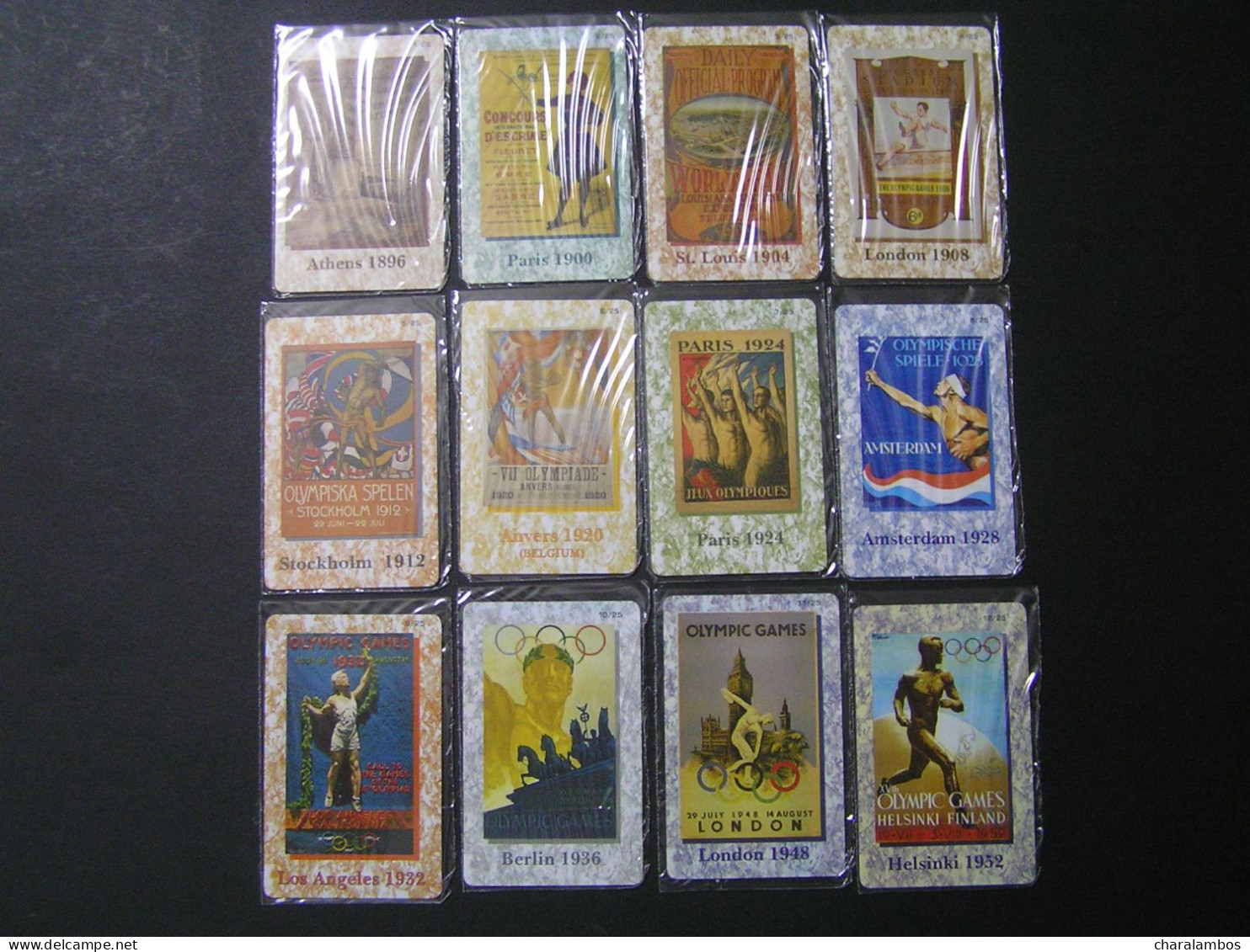 GREECE OLYMPIADS 1896-2004 25 Collectors Telephone Cards DVD ANCIENT OLYMPIA Birthplace Of The Olympic Games Folder Mind - Olympische Spiele