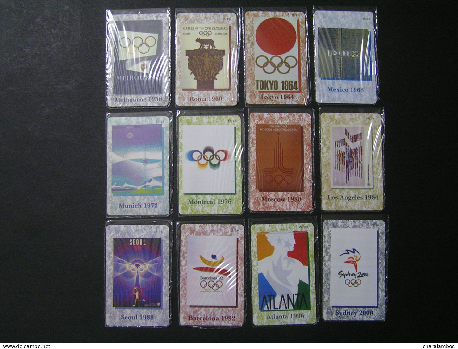 GREECE OLYMPIADS 1896-2004 25 Collectors Telephone Cards DVD ANCIENT OLYMPIA Birthplace Of The Olympic Games Folder Mind - Olympic Games