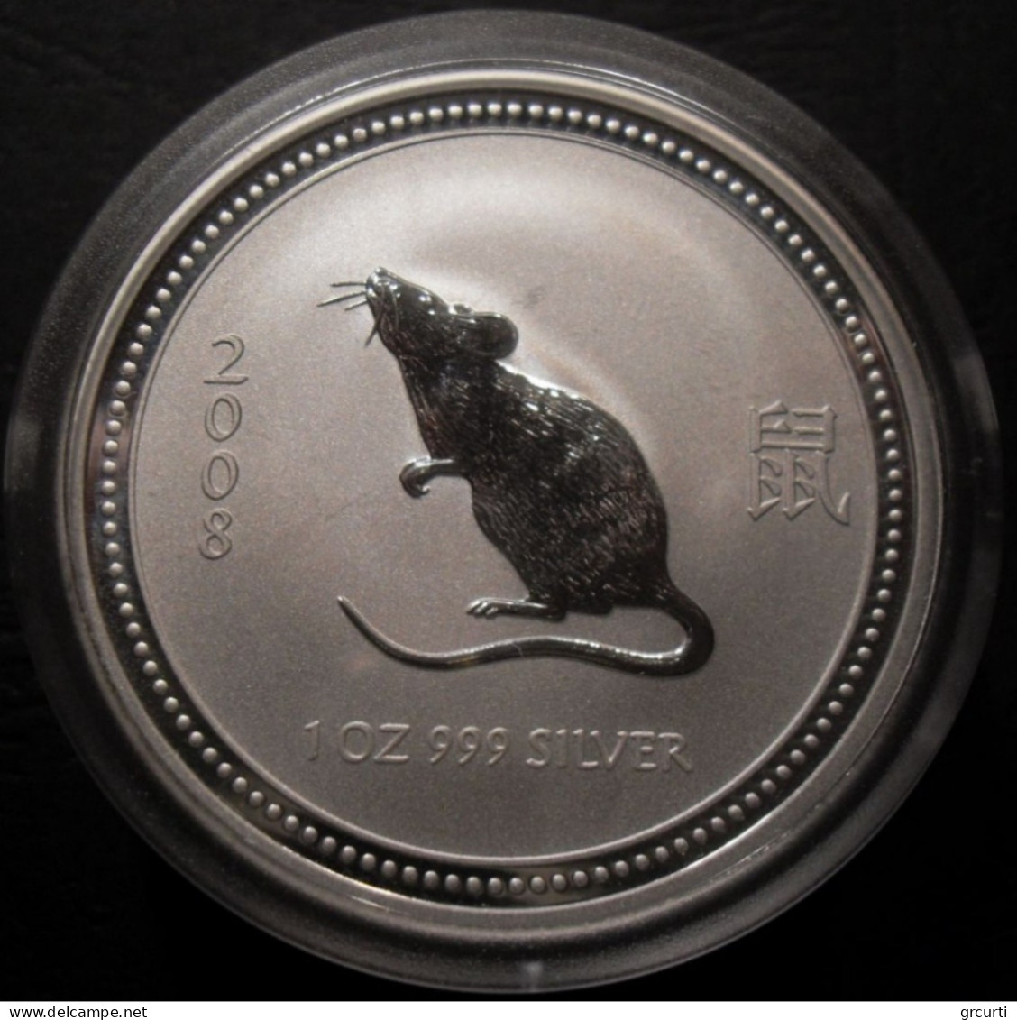 Australia - 1 Dollar 2007 - Anno Del Topo - UC# 210 - Silver Bullions