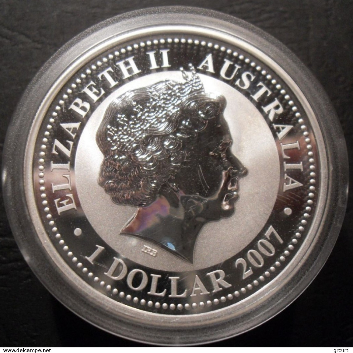 Australia - 1 Dollar 2007 - Anno Del Topo - UC# 210 - Silver Bullions