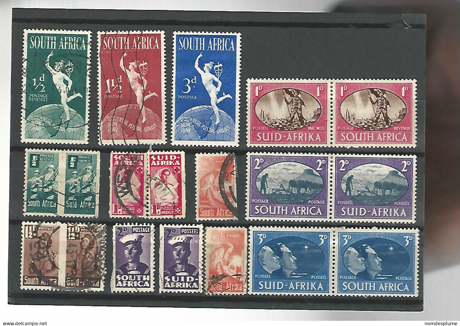 54177 ) Collection South Africa  - Used Stamps