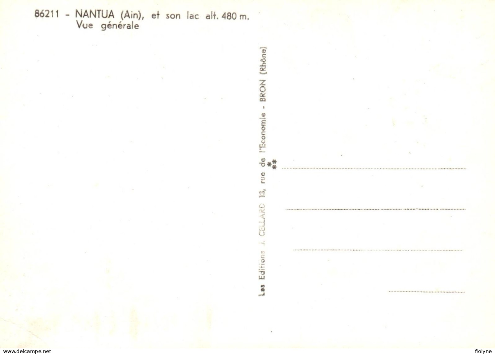 Nantua - Vue Générale De La Commune - Nantua