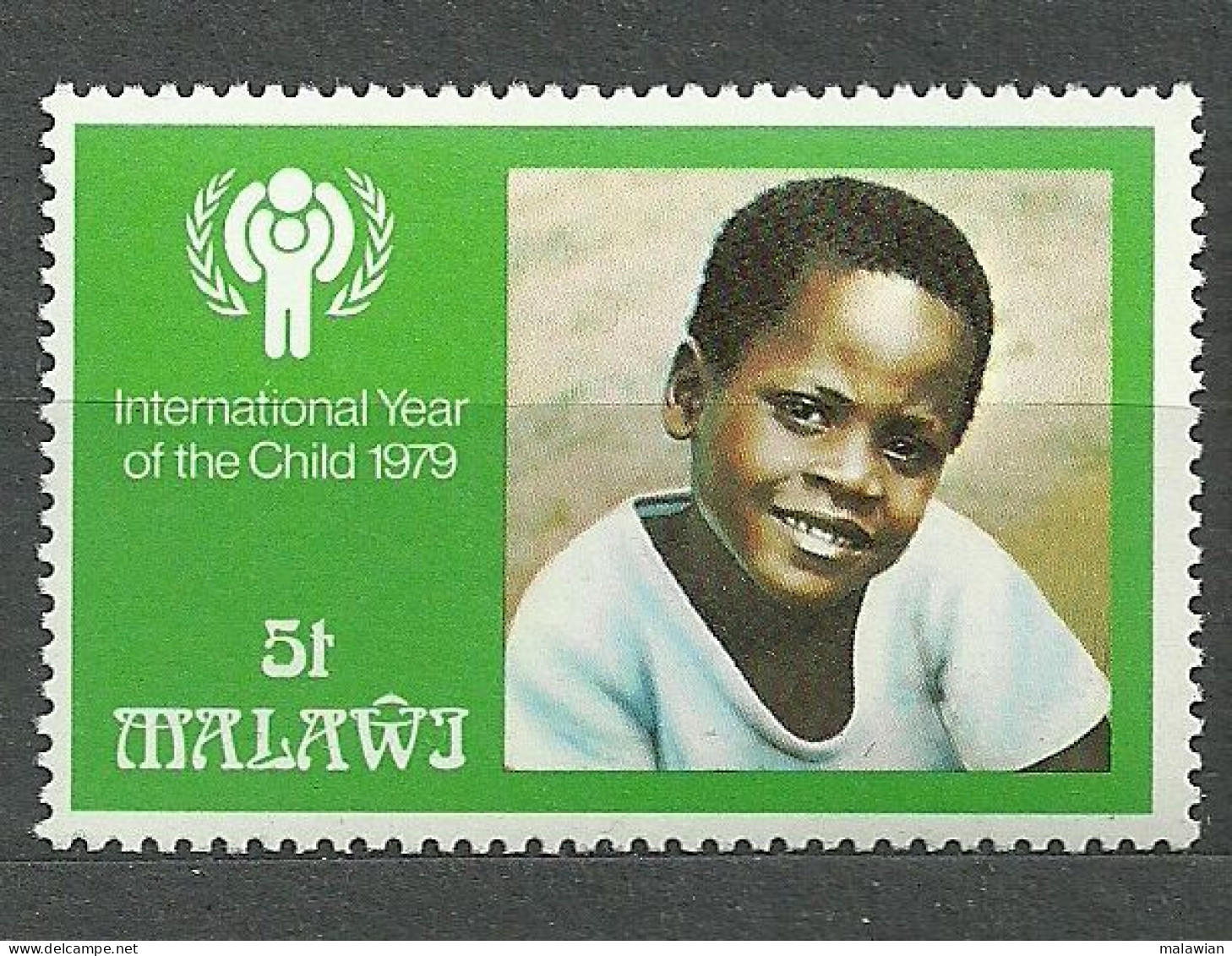 Malawi, 1979 (#328b), International Year Of The Child UNICEF - 1v Single - UNICEF