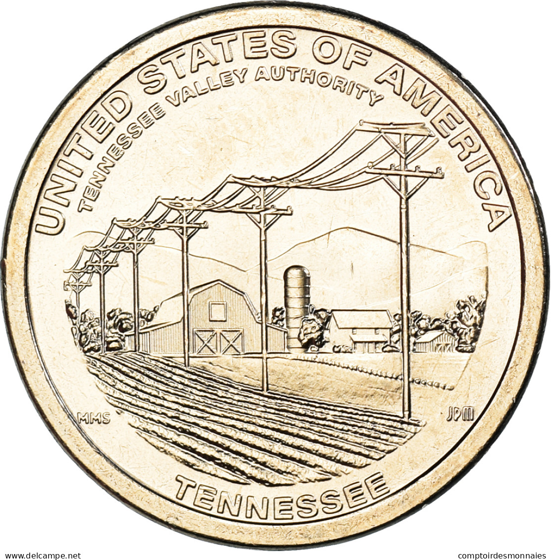 Monnaie, États-Unis, Dollar, 2022, Philadelphie, American Innovation - - Conmemorativas