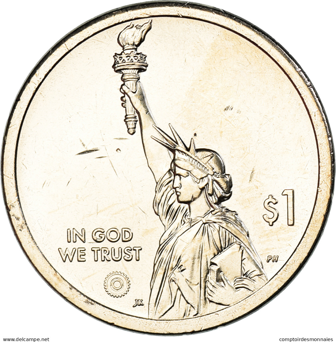 Monnaie, États-Unis, Dollar, 2022, Philadelphie, American Innovation - - Commemorative