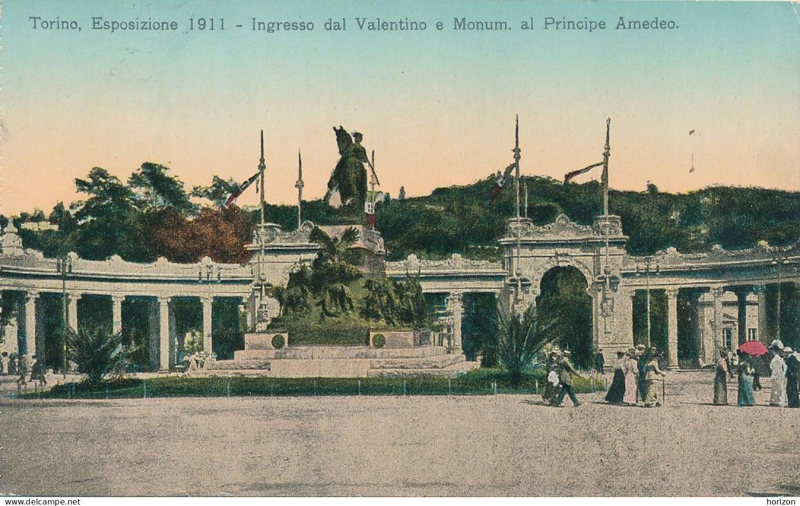 2f.569  TORINO - Esposizione 1911 - Lotto Di 2 Cartoline Viaggiate 1911 - Expositions