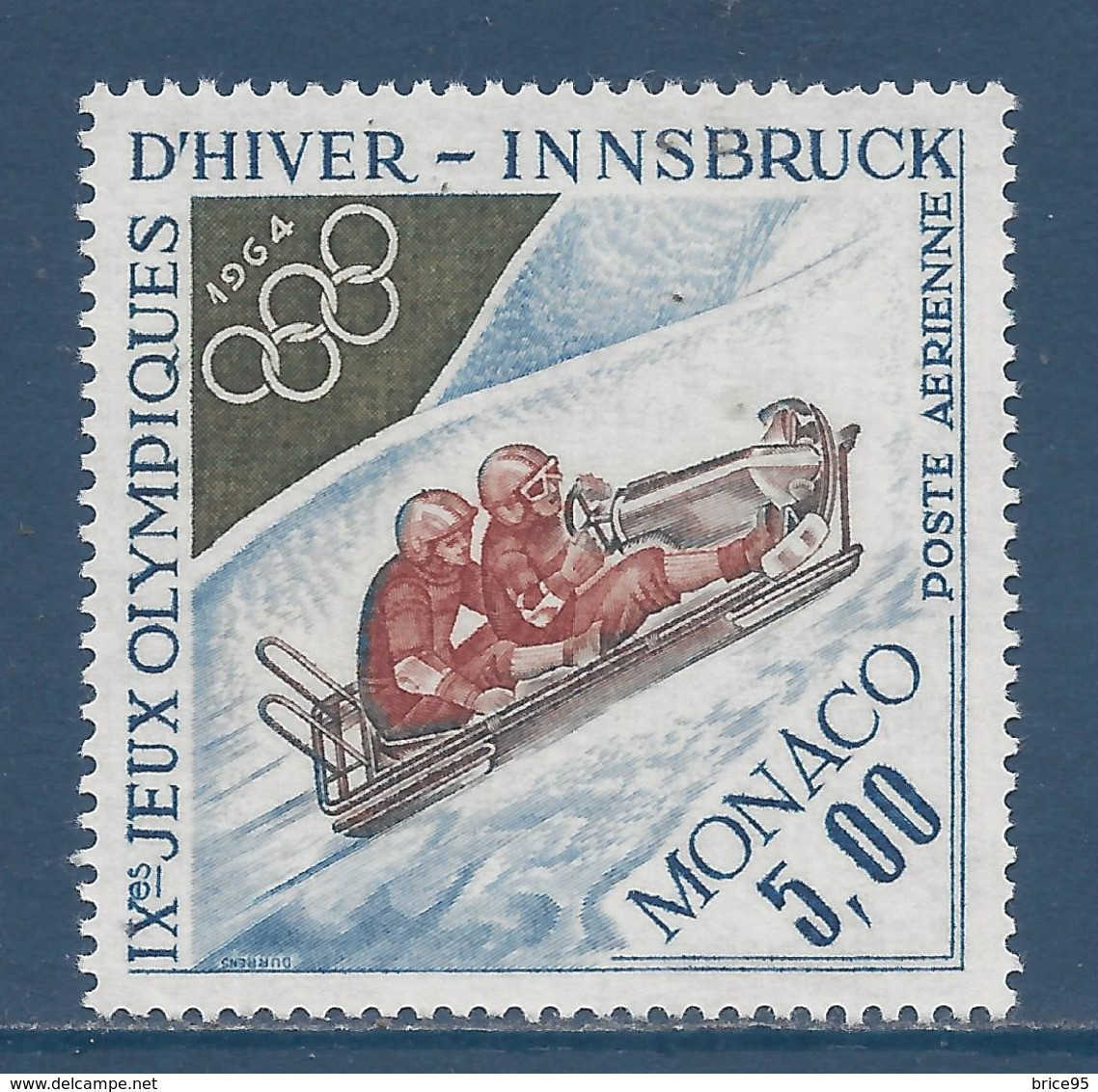 Monaco - Poste Aérienne - PA YT N° 83 * - Neuf Avec Charnière - 1964 - Posta Aerea