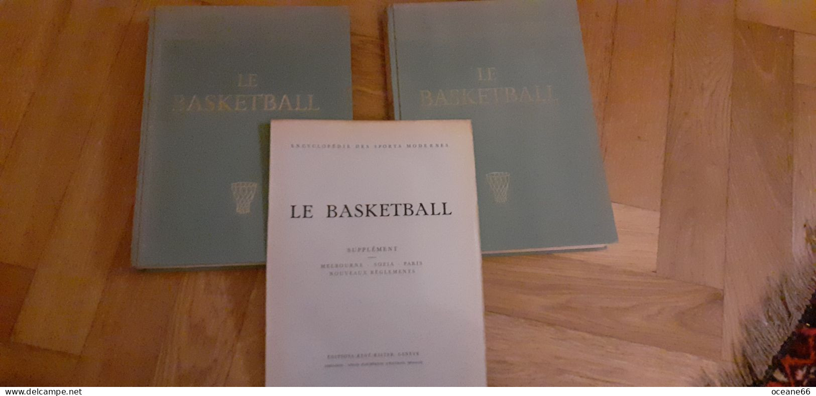 Encyclopédie Des Sports Modernes Basketball En 2 Tomes Avec Supplément - Enciclopedie