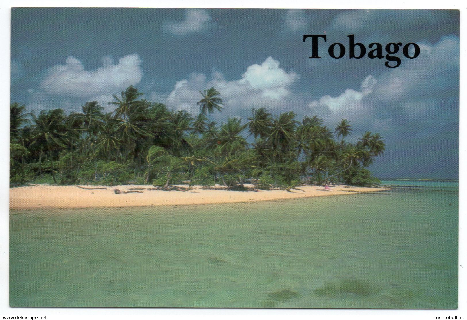 TRINIDAD & TOBAGO - PIGEON POINT LAGOON, TOBAGO / THEMATIC STAMP-FLOWERS - Trinidad