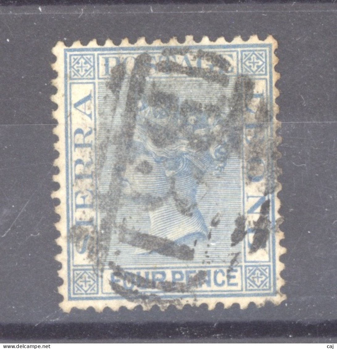 Sierra Leone  :  Yv  15  (o)    CC  Dentelé 14   ,    N2 - Sierra Leone (...-1960)