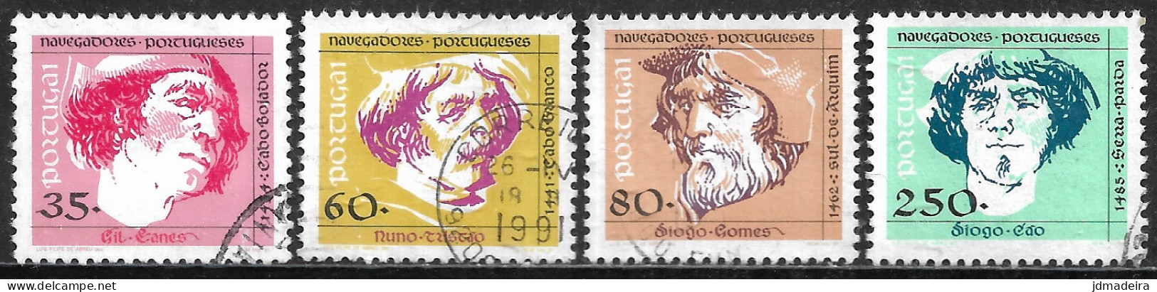 Portugal – 1991 Portuguese Navigators Used Set - Usati