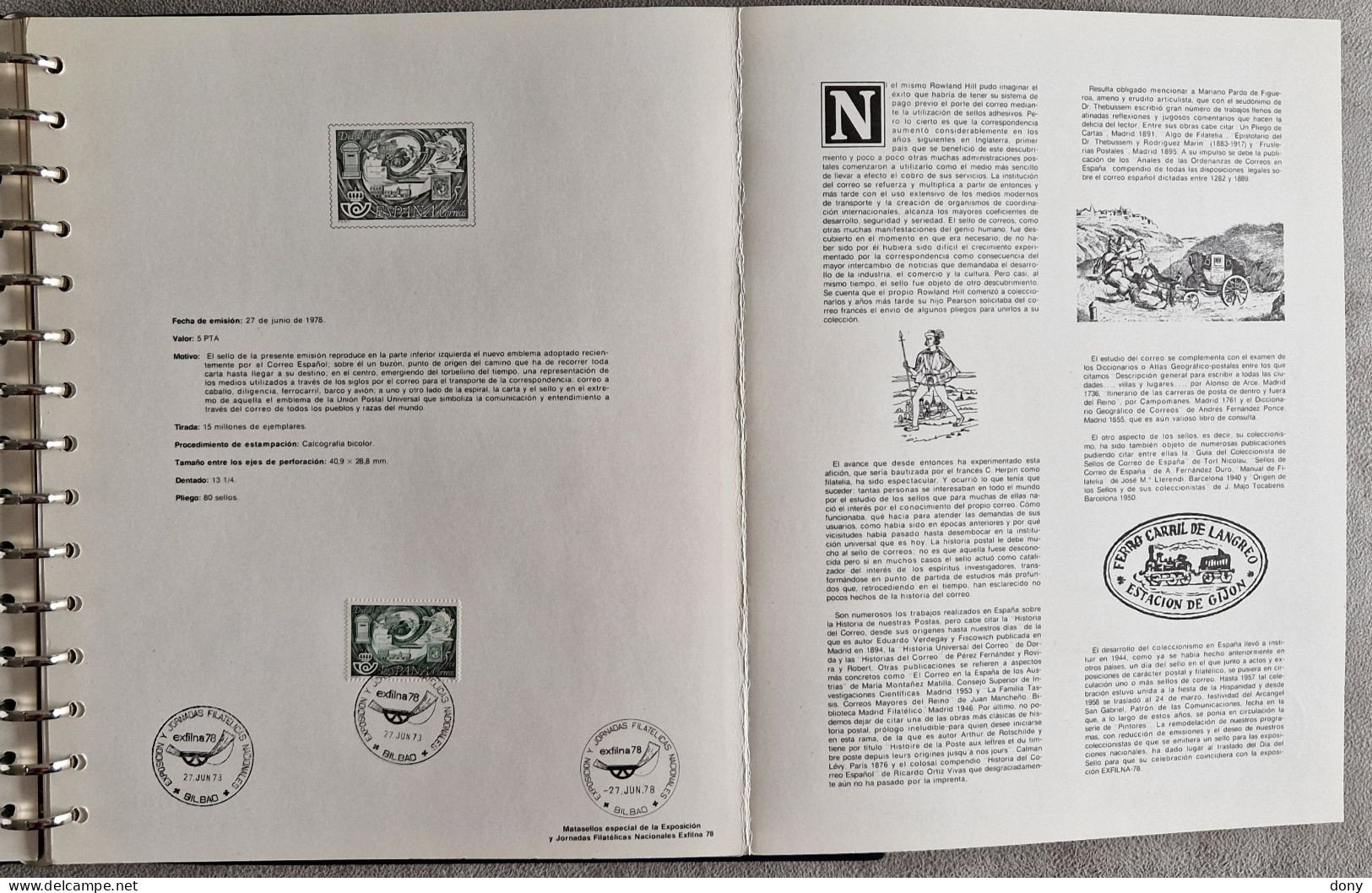 Colección lote documentos oficiales de sellos y exposiciones FNMT del Edifil n°1 al 20 España Correos