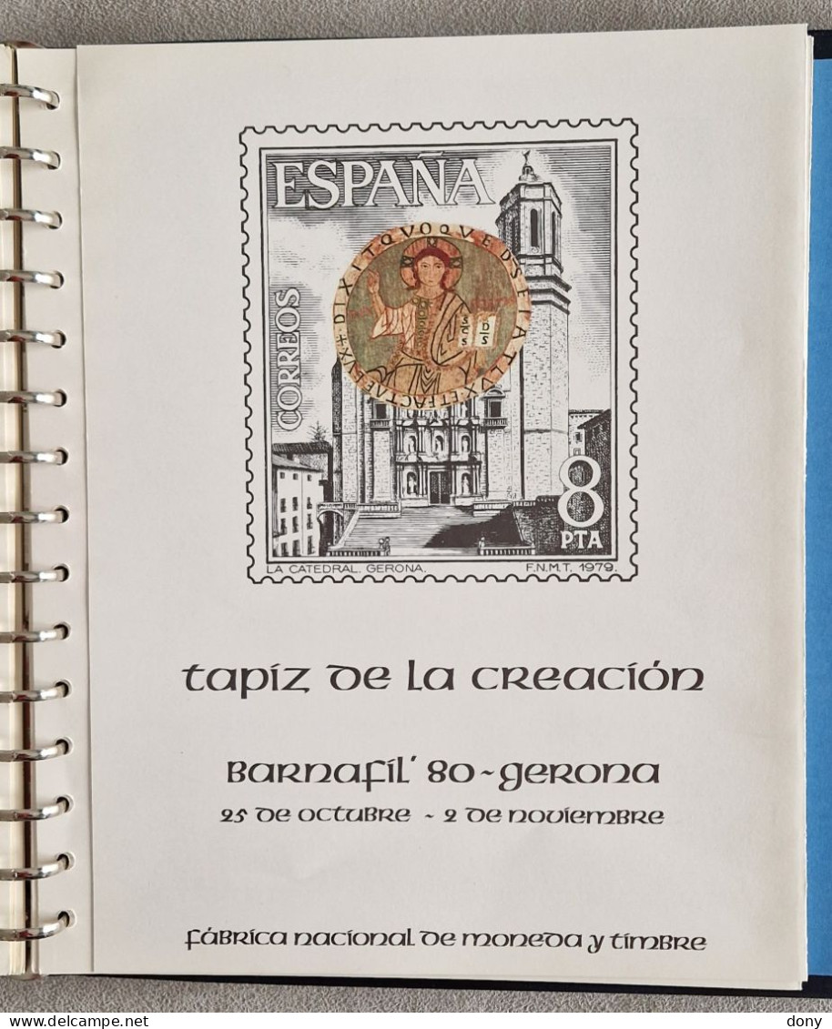 Colección lote documentos oficiales de sellos y exposiciones FNMT del Edifil n°1 al 20 España Correos