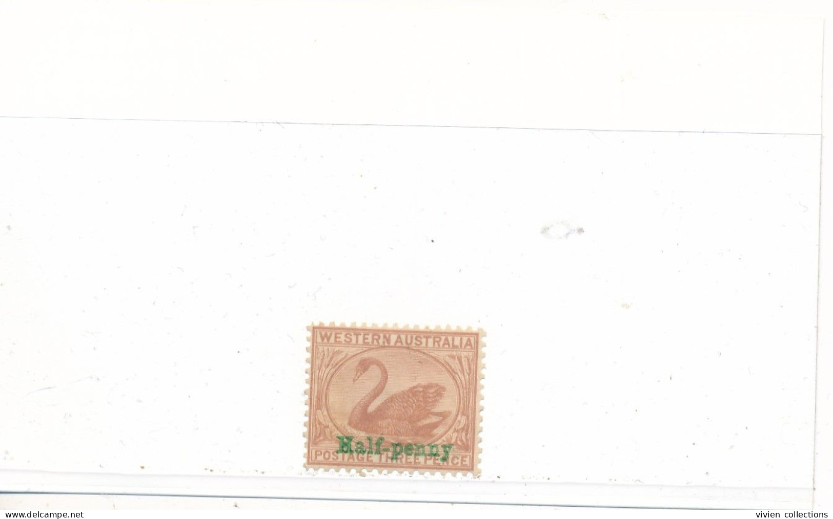 Australie Western Australia N° 52 CC Neuf * Avec Charnière - Mint Stamps