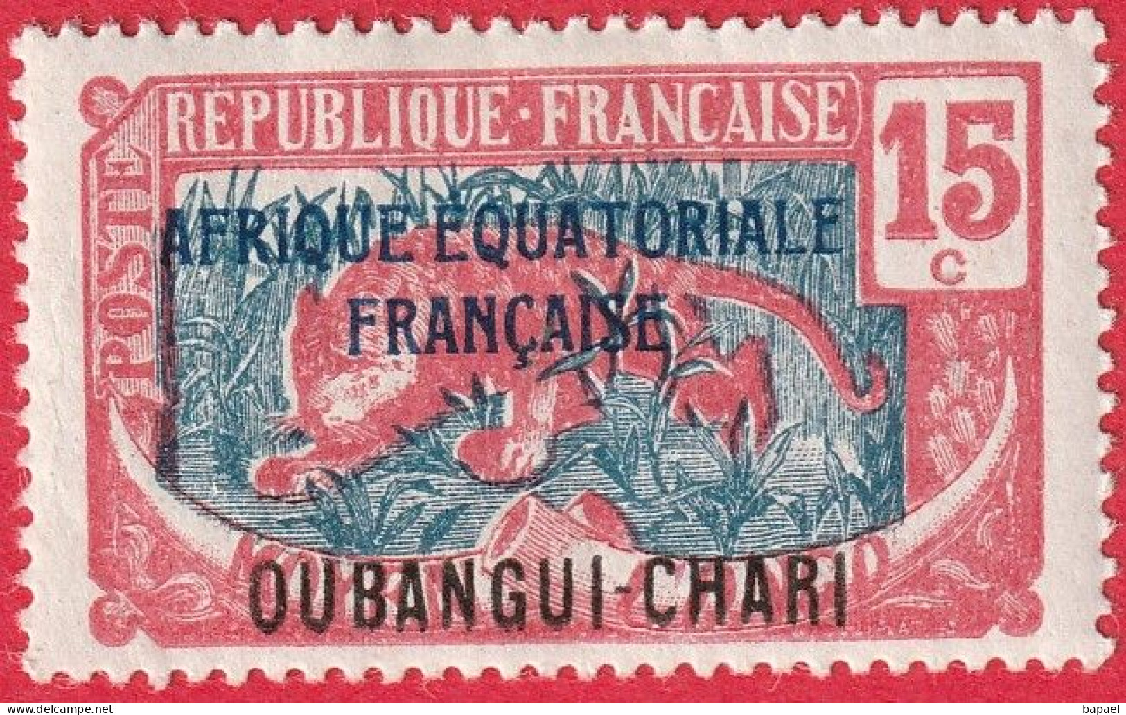 N° Yvert&Tellier 48 - Colonie Fse - Afrique (Oubangui) (1924-1925) - (Neuf (**) Avec Trace De Charnière) - Ongebruikt