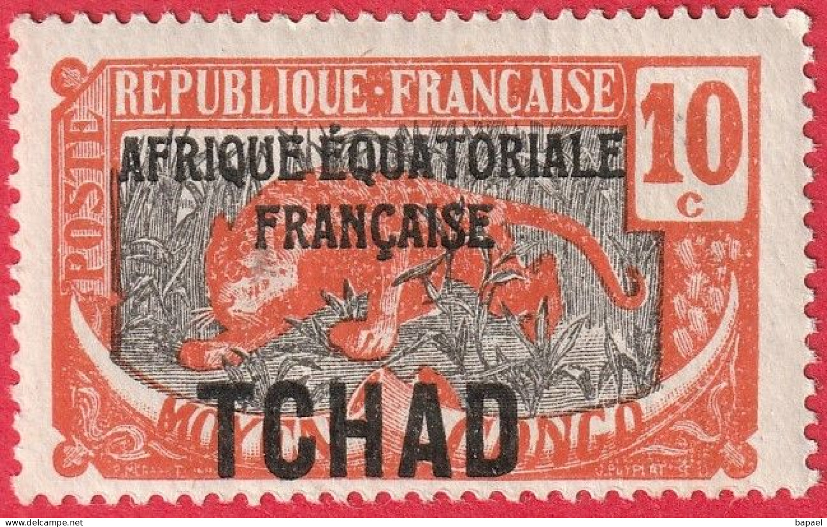 N° Yvert&Tellier 37 - Colonie Fse - Afrique (Tchad) (1925-1928) - (Neuf (**) Avec Trace De Charnière) - Unused Stamps