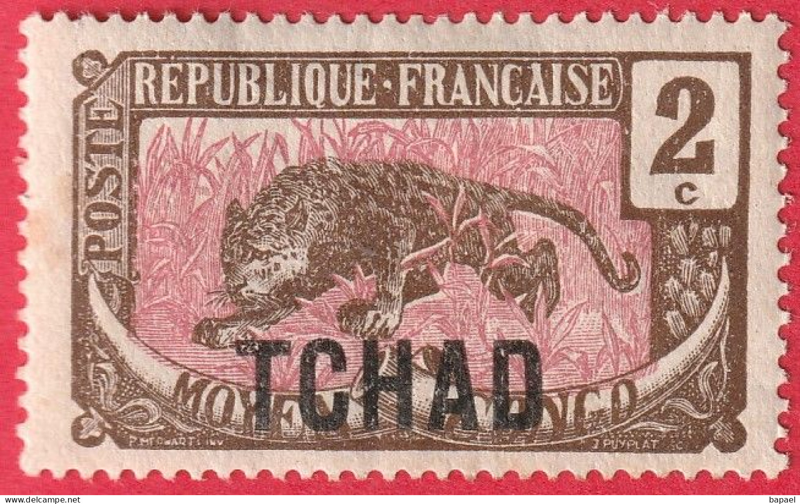 N° Yvert&Tellier 2 - Colonie Fse - Afrique (Tchad) (1922) - (Neuf (**) Avec Trace De Charnière) - Ongebruikt